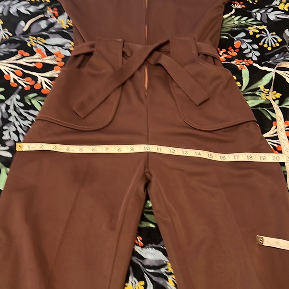 Groovy Mr Brownstone polyester jumpsuit. - Picture 11 of 15